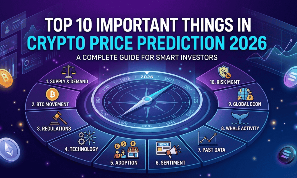 Top 10 Important Things in Crypto Price Prediction 2026