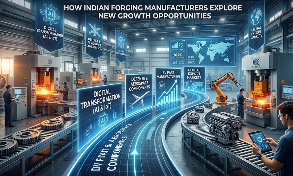 How Forging Manufacturers in India Can Explore New Growth Opportunities