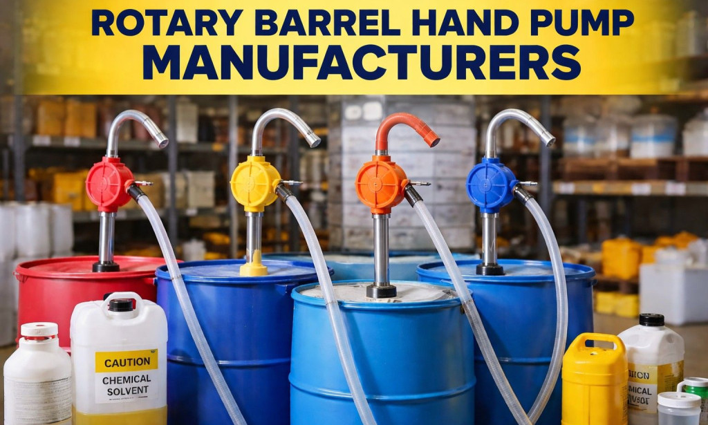 Leading Plastic Rotary Barrel Pump Wholesalers & Rotary Barrel Hand Pump Dealers in India