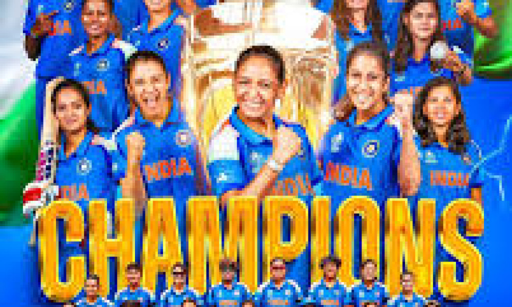 Indian Women's Cricket Sports ICC T20 World Cub Champions 2026