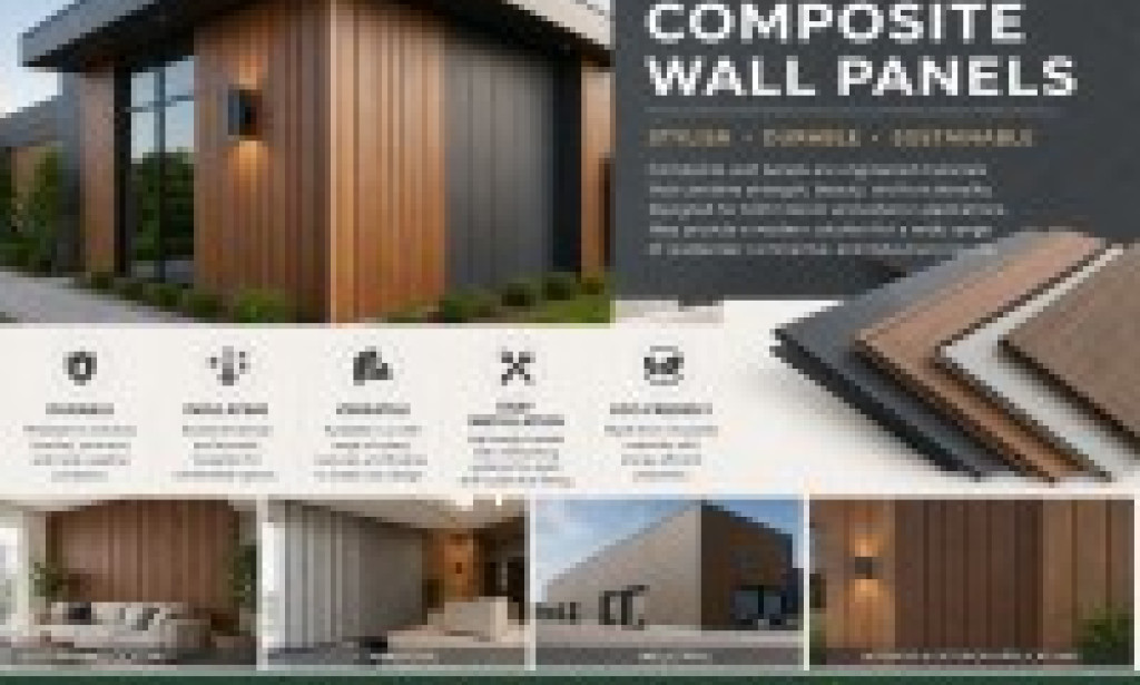 Composite Wall Panels: A Modern Solution for Stylish and Durable Spaces