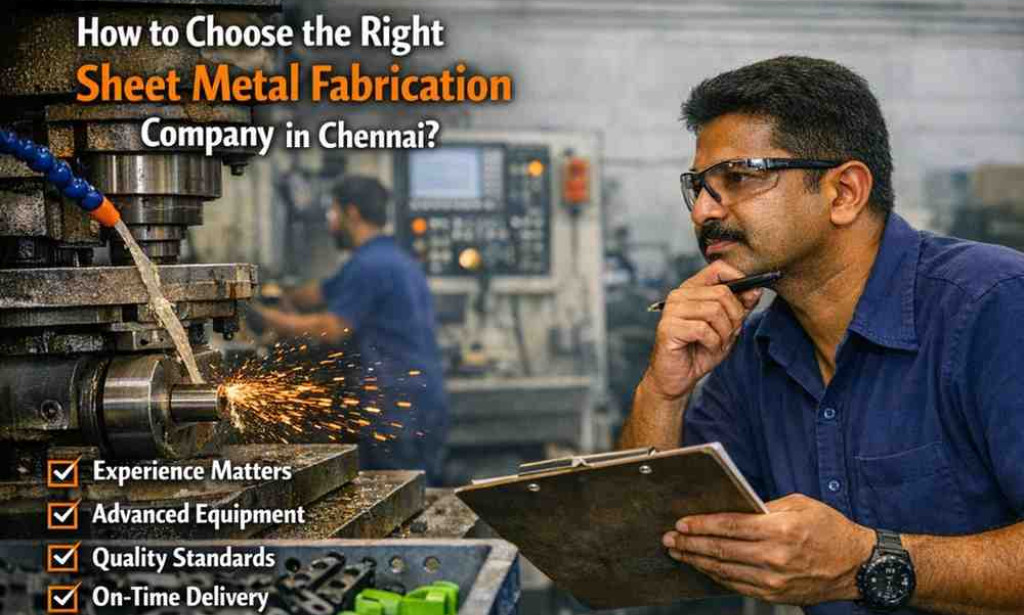 How to Choose the Right Sheet Metal Fabrication Company in Chennai?