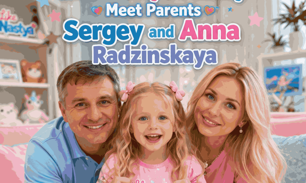 Top Like Nastya Family Meet Parents Sergey and Anna Radzinskaya