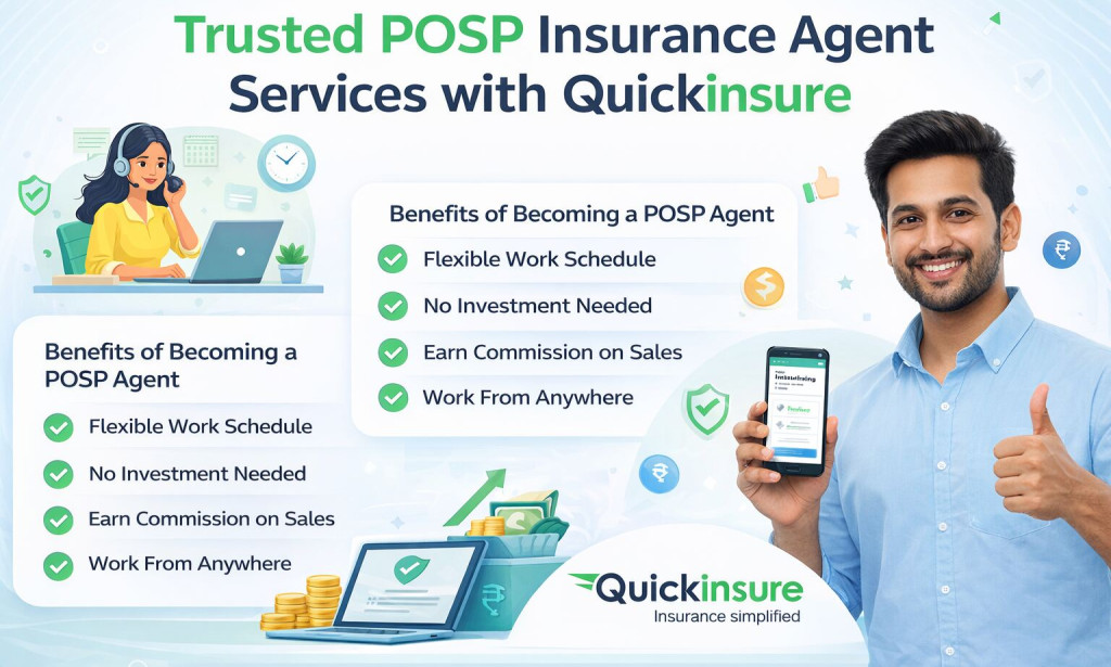 Trusted POSP Insurance Agent Services with Quickinsure: A Simple Guide How to Starting Your Insurance Career