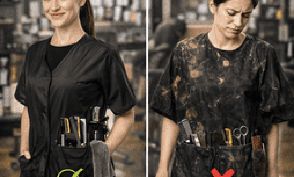 Top Hair Salon Smocks - Cosmetology Apron | Salonwear