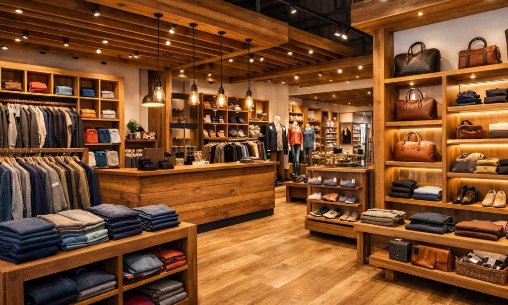 How Wooden Shop Designing Services in India Create High-Impact Retail Outlet Interior Designs