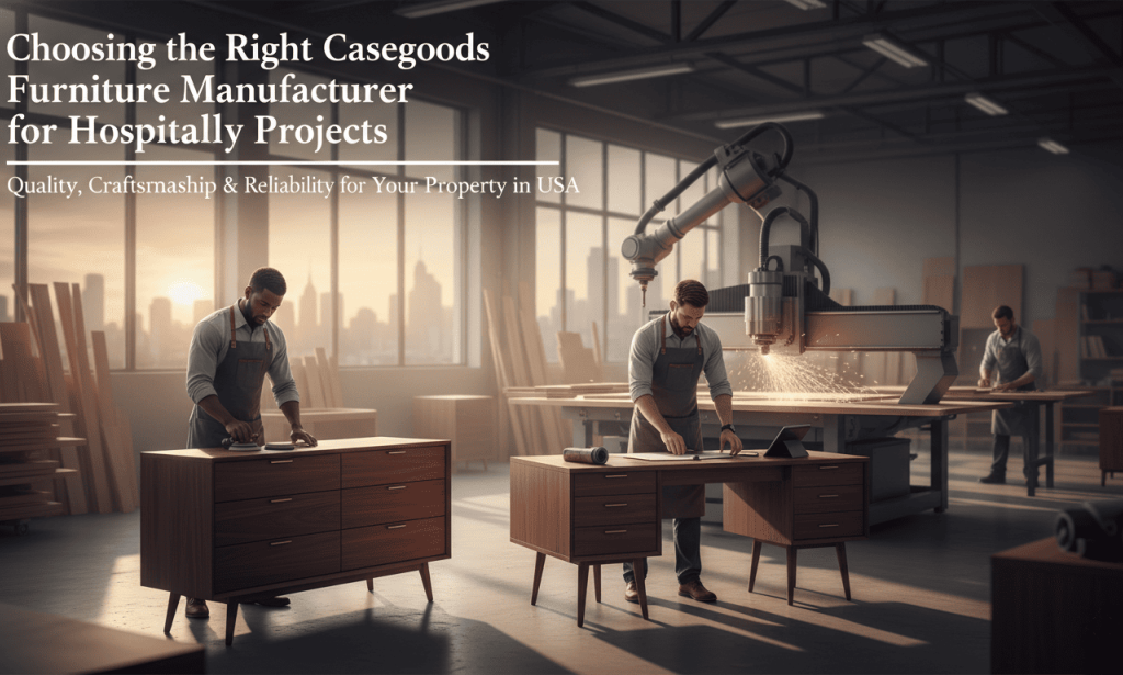 Choosing the Top Casegoods Furniture Manufacturer for Hospitality Projects