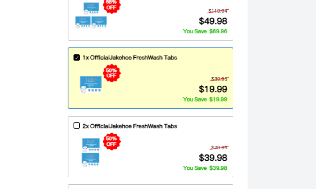 What Are OfficialJakehoe FreshWash Tabs and How Do They Work?