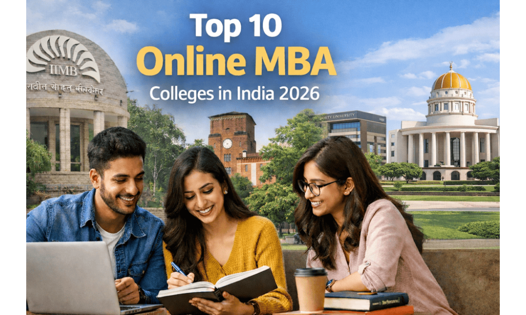 Top 10 Online MBA Colleges in India 2026