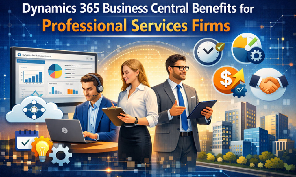 How Dynamics 365 Business Central Benefits Professional Services Firms in 2026