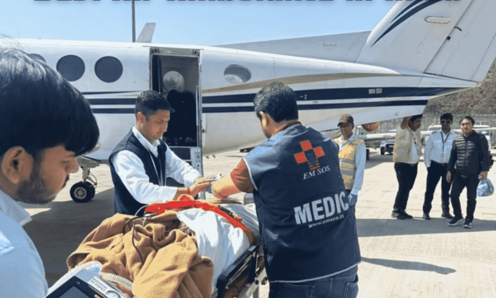 How to Book the Best Air Ambulance Service in Noida in 24x7 Emergency Situations