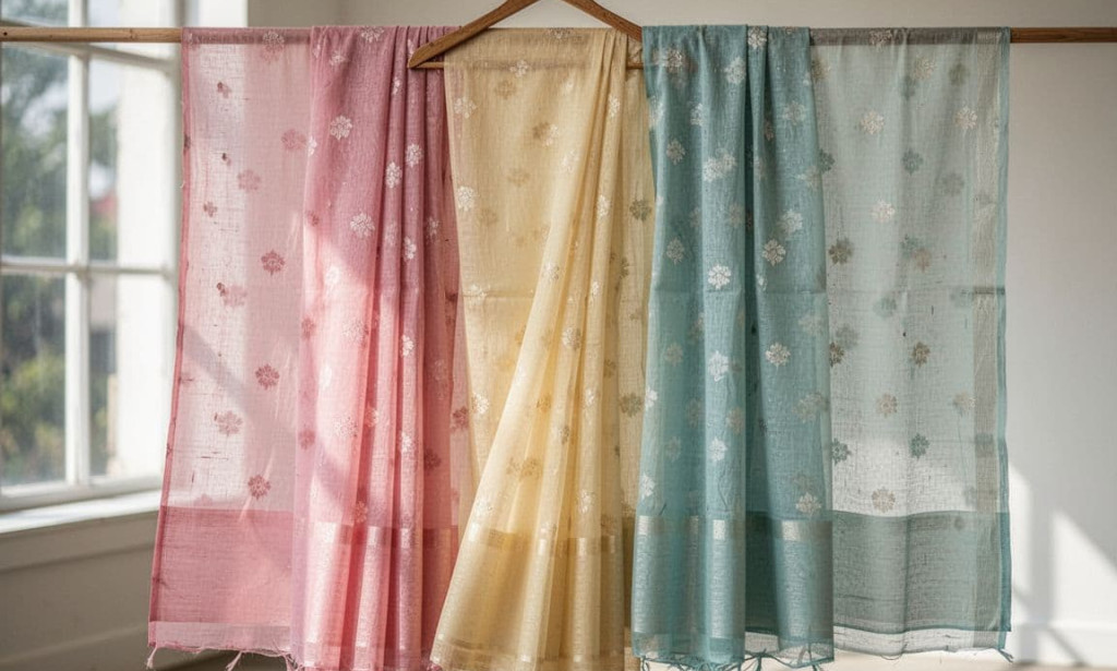 Top 10 Lightweight Chanderi Sarees Perfect for Daily Wear
