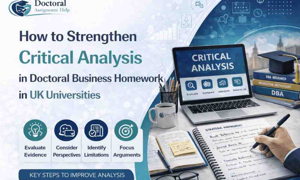 How to Strengthen Critical Analysis in Doctoral Business Homework in UK Universities