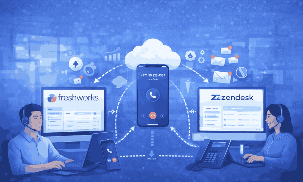 How Cloud Calling Works Better When Connected to Your CRM and Support Tools