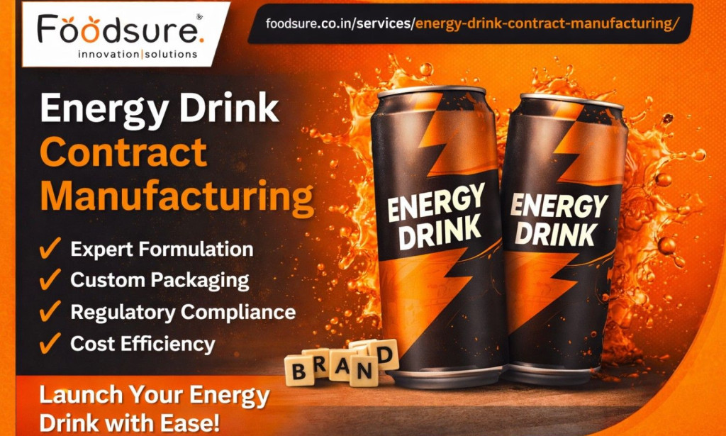 What is Energy Drink Contract Manufacturing and How It Works?