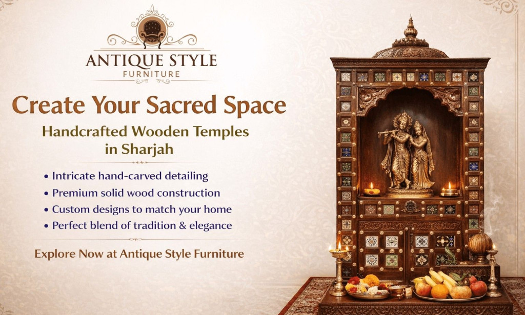 Handcrafted Wooden Temples in Sharjah: What Bringing Spiritual Elegance to Your Home
