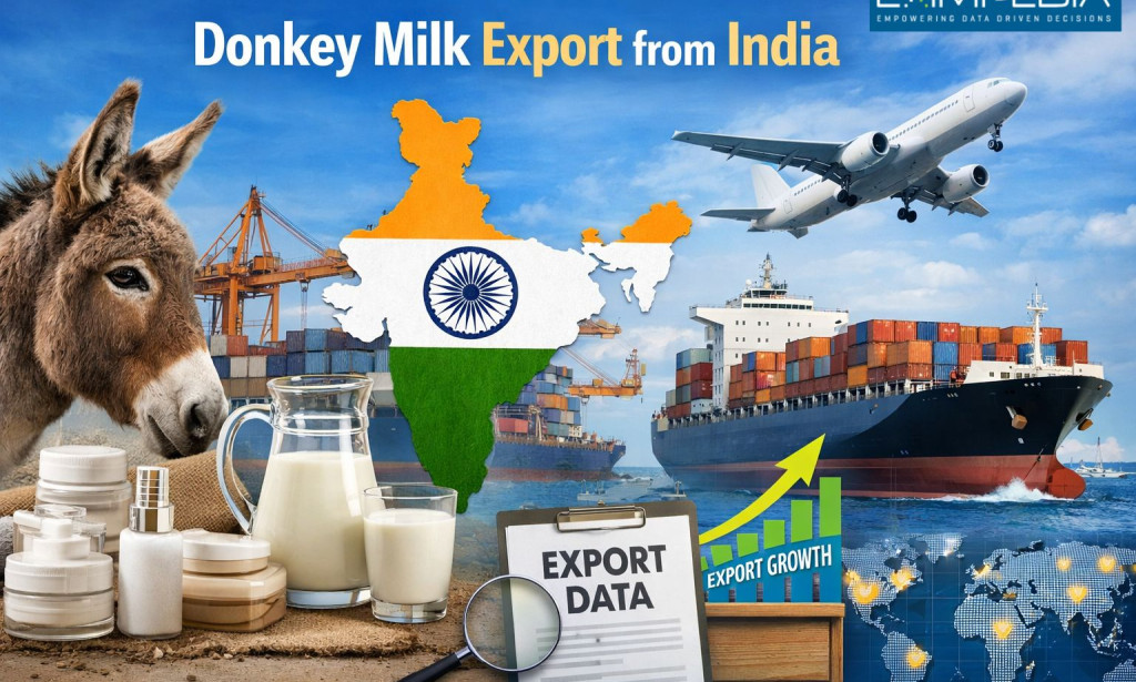 How to Export Donkey Milk from India: Market Trends, Data, and Opportunities