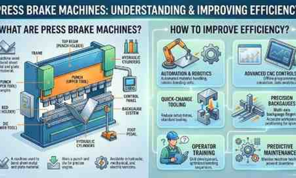 What Are Press Brake Machines and How to Improve Efficiency?