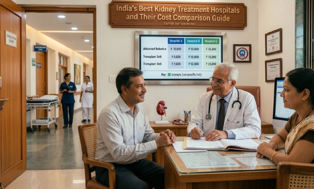 India’s Top Kidney Treatment Hospitals and Their Cost Comparison Guide