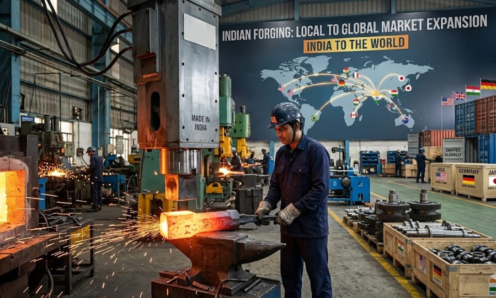 How Forging Companies in India Are Expanding from Local to Global Markets