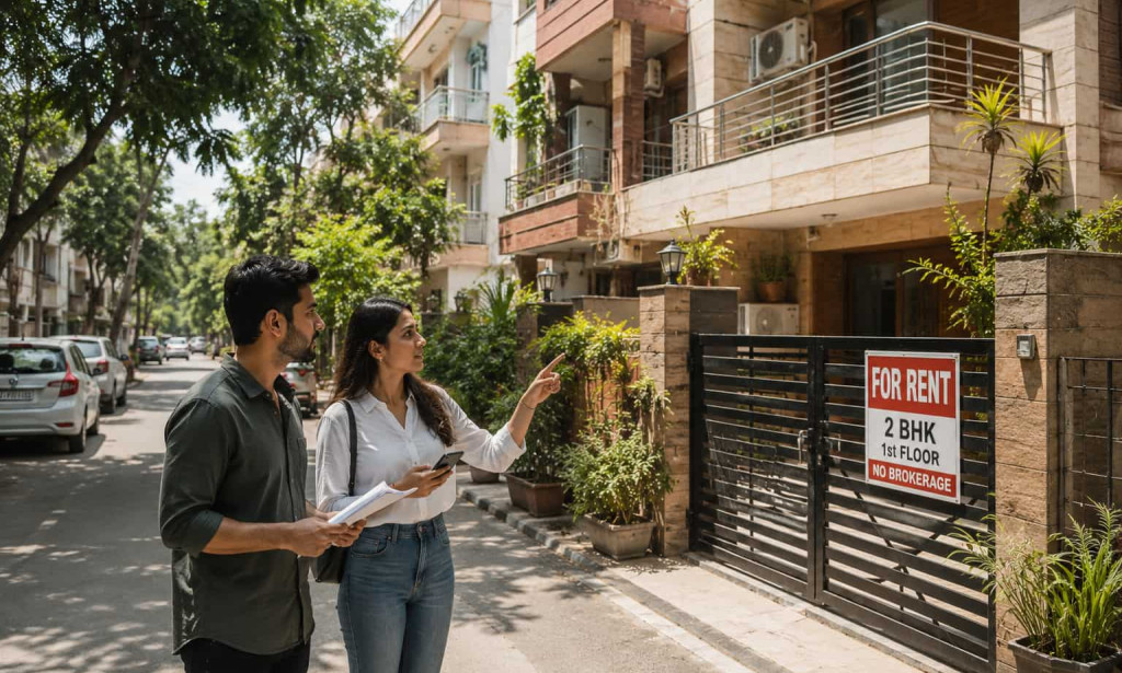 How to Find Affordable Flats for Rent Near Saket in South Delhi Without Paying High Brokerage