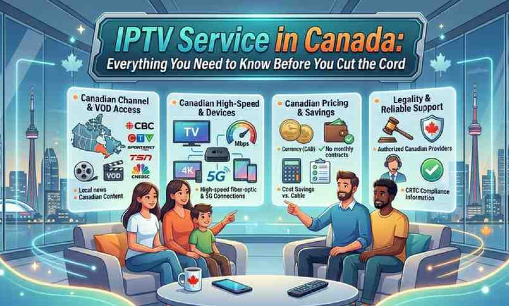 Top IPTV Service in Canada: Everything You Need to Know Before You Cut the Cord