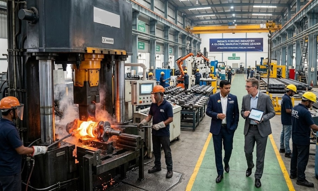 How India’s Forging Industry Is Attracting Global Investors and Leading Global Manufacturing Growth