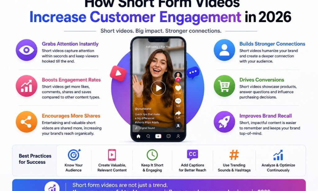 How Short Form Videos Increase Customer Engagement in 2026