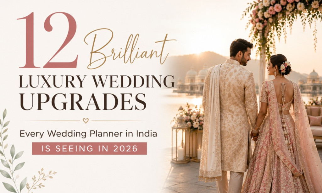 Top 12 Brilliant Luxury Wedding Upgrades Every Wedding Planner in India Is Seeing in 2026!
