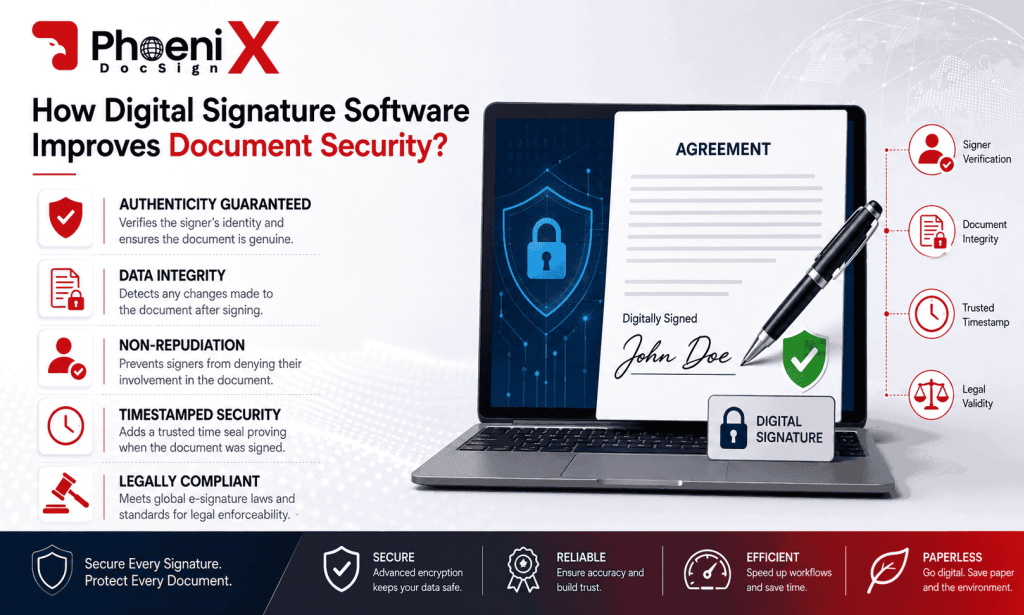 How Digital Signature Software Improves Document Security?