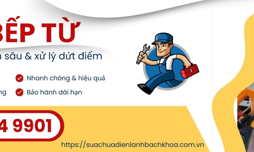 Top 10 Sửa bếp từ giá rẻ tại hà nội