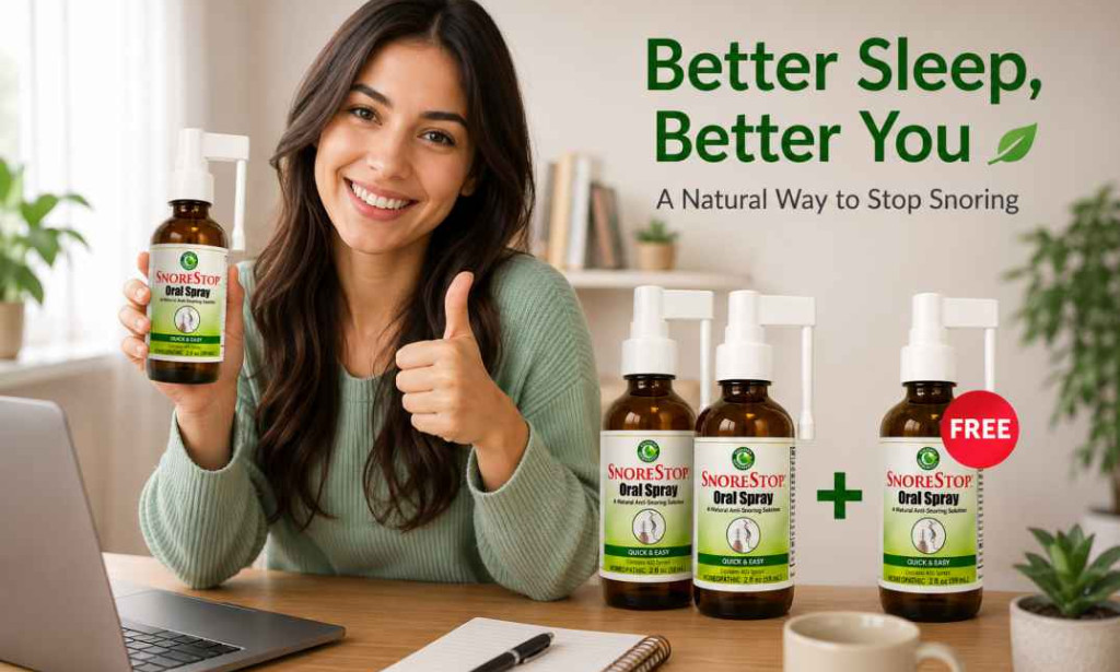 SnoreStop Spray Reviews – Is This Bedtime Product the Right Addition to Your Sleep Routine?