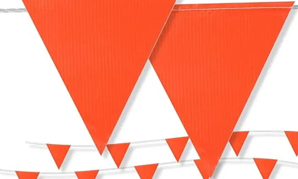 Marking Pennant Flags who