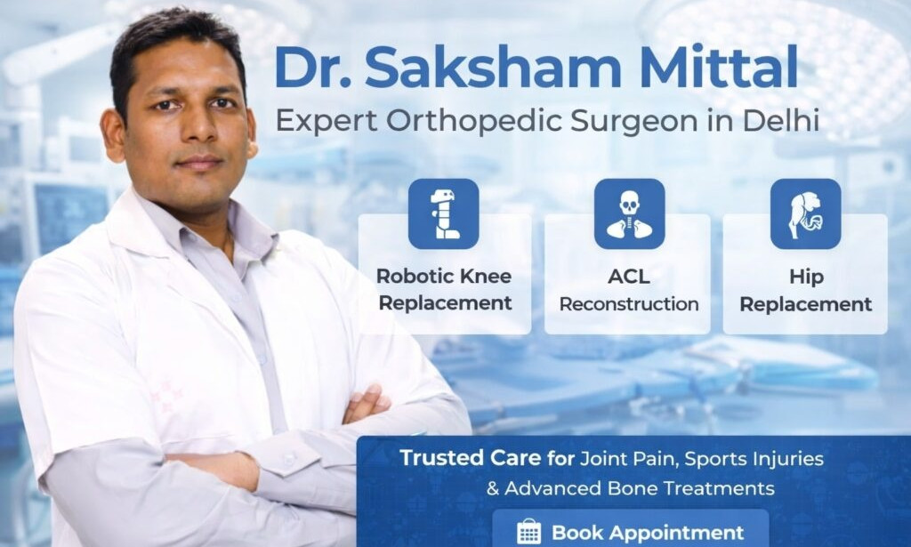 How the Best Orthopedic Surgeon in Delhi Helps You Recover Faster