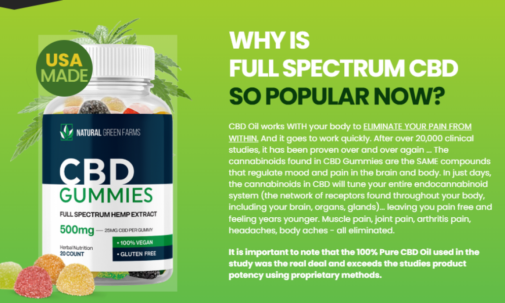 Where To Buy Natural Green Farms CBD Gummies