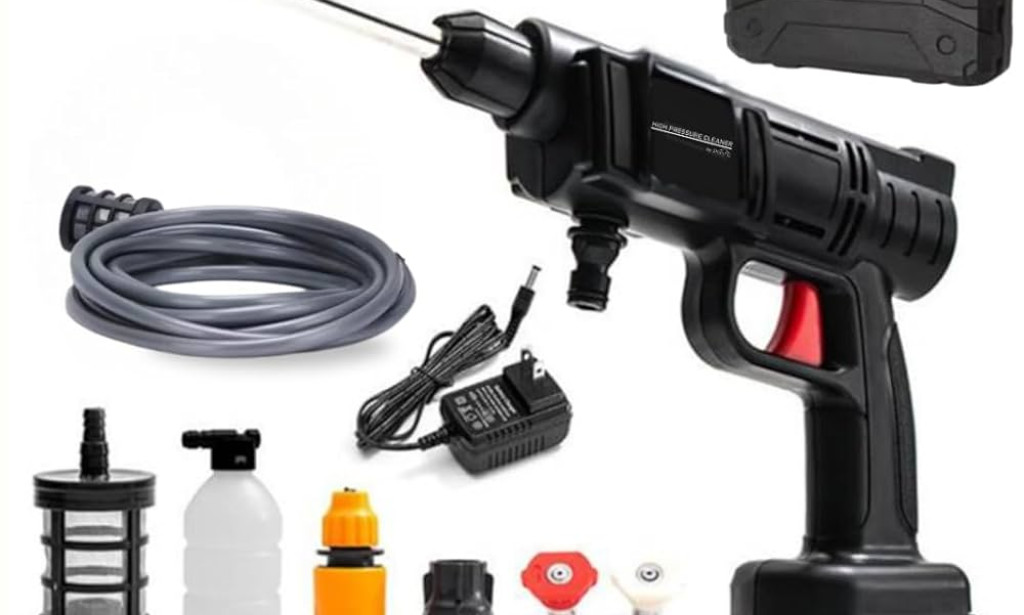 JetClean Pressure Washer:Provides Deep Cleaning Power!