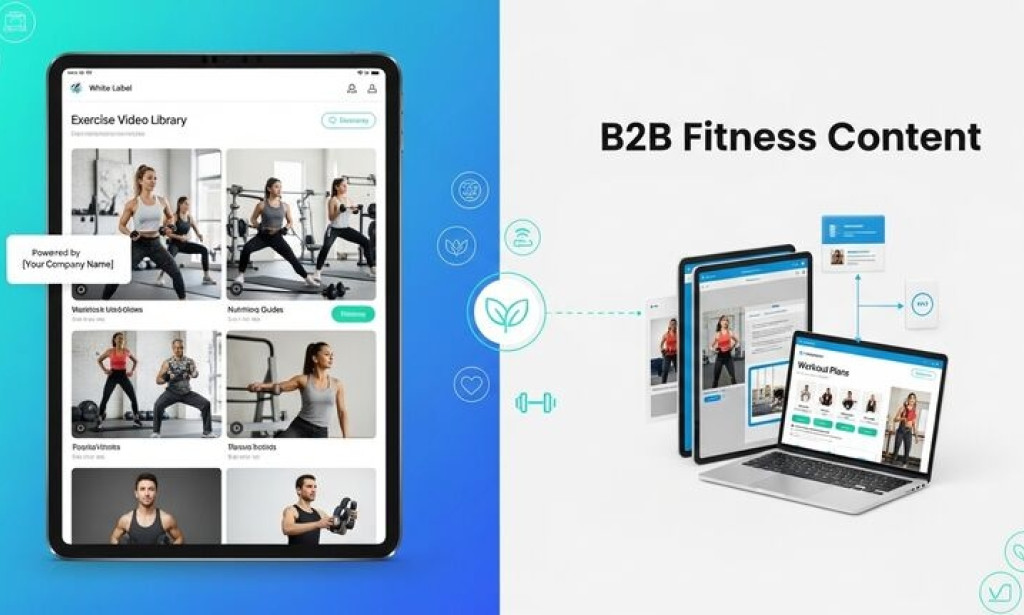 Top White Label Exercise Video Library & B2B Fitness Content