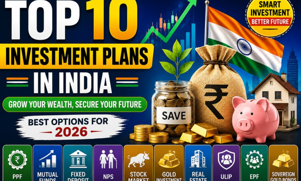 Top 10 Investment Plans in India for 2026