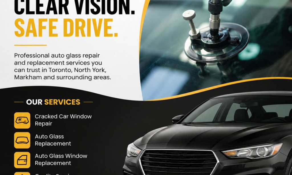 Cracked Car Window Repair in Toronto: What Drivers Should Know About Auto Glass Damage
