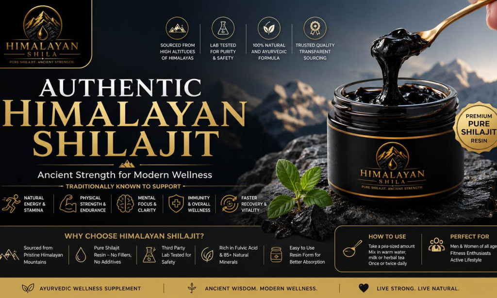 Pure Himalayan Shilajit Resin: Benefits, Uses & What to Look For