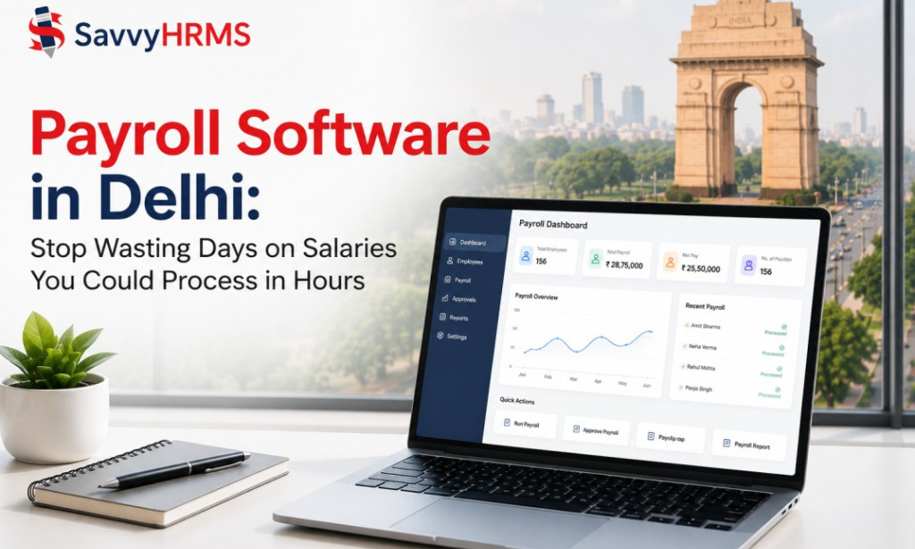 Payroll Software in Delhi: Stop Wasting Days on Salaries You Could Process in Hours