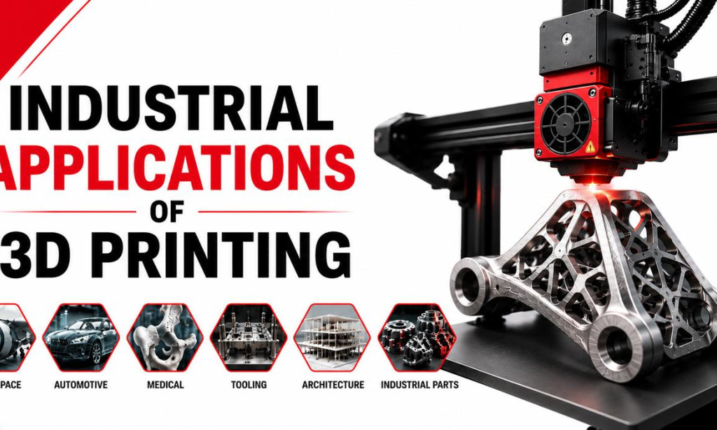 Top 10 Industrial Applications of 3D Printing: Real-World Uses and Benefits