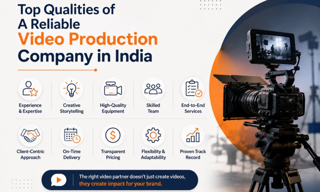 Top Qualities of A Reliable Video Production Company in India