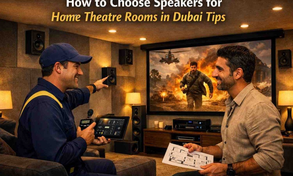 How to Choose Speakers for Home Theatre Rooms in Dubai Tips