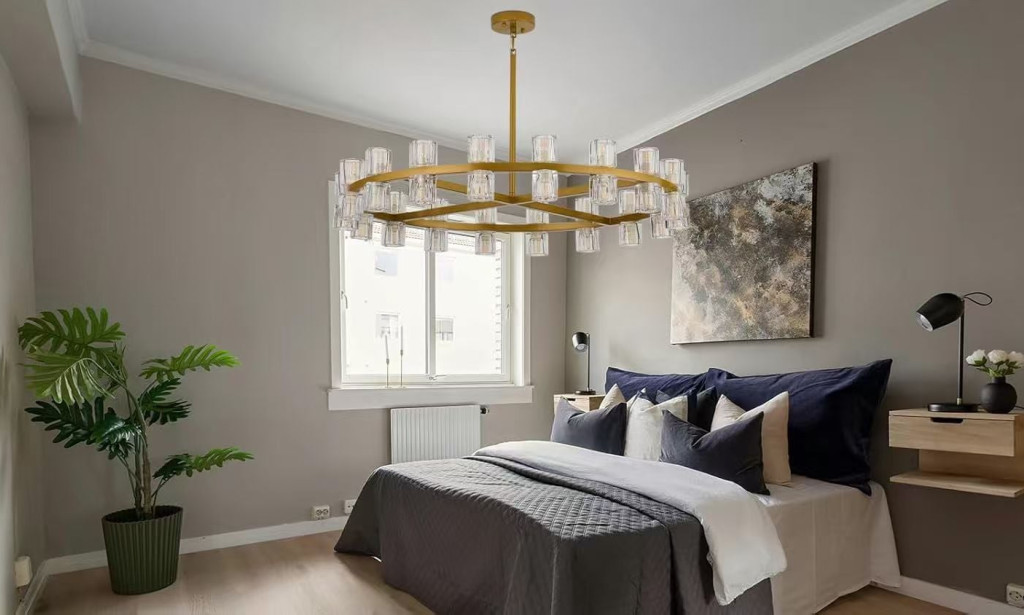 What is Transforming Large Spaces with the Grandeur of a Thirty Six Inch Chandelier