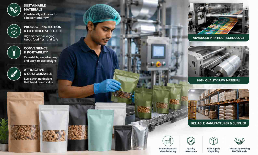How Modern Food Packaging Bag Trends Are Reshaping the FMCG Industry?