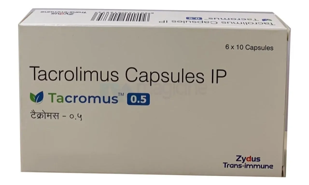 How does this Tacrolimus 0.5mg capsule benefit organ transplantation?