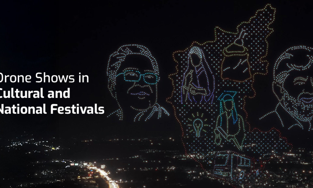 Drone Shows in Cultural and National Festivals