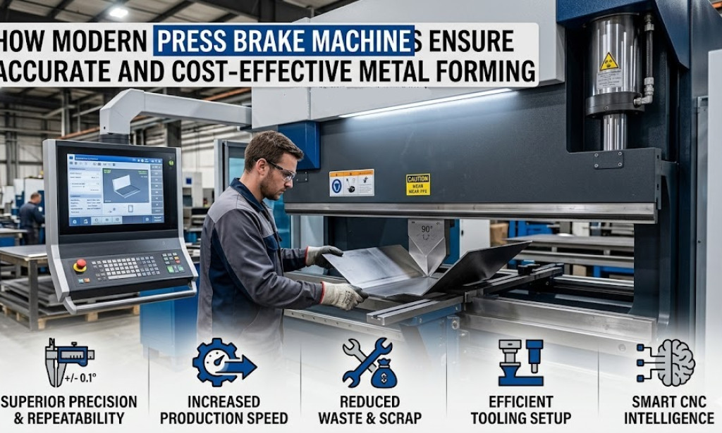 How Modern Press Brake Machines Ensure Accurate and Cost-Effective Metal Forming