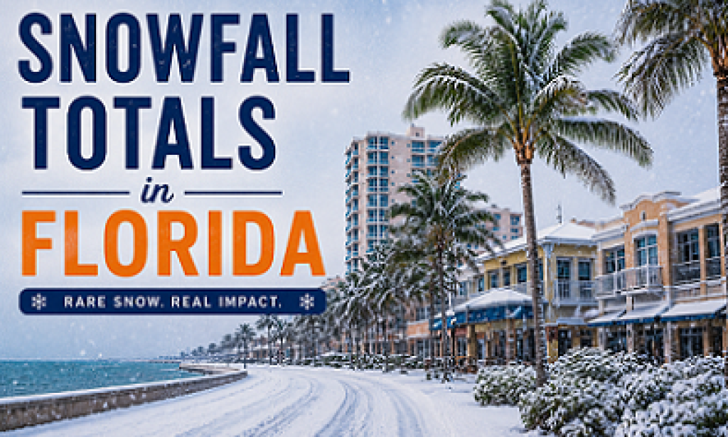 Snow Fall Total in FL: What Florida Residents Should Know Before the Next Winter Storm